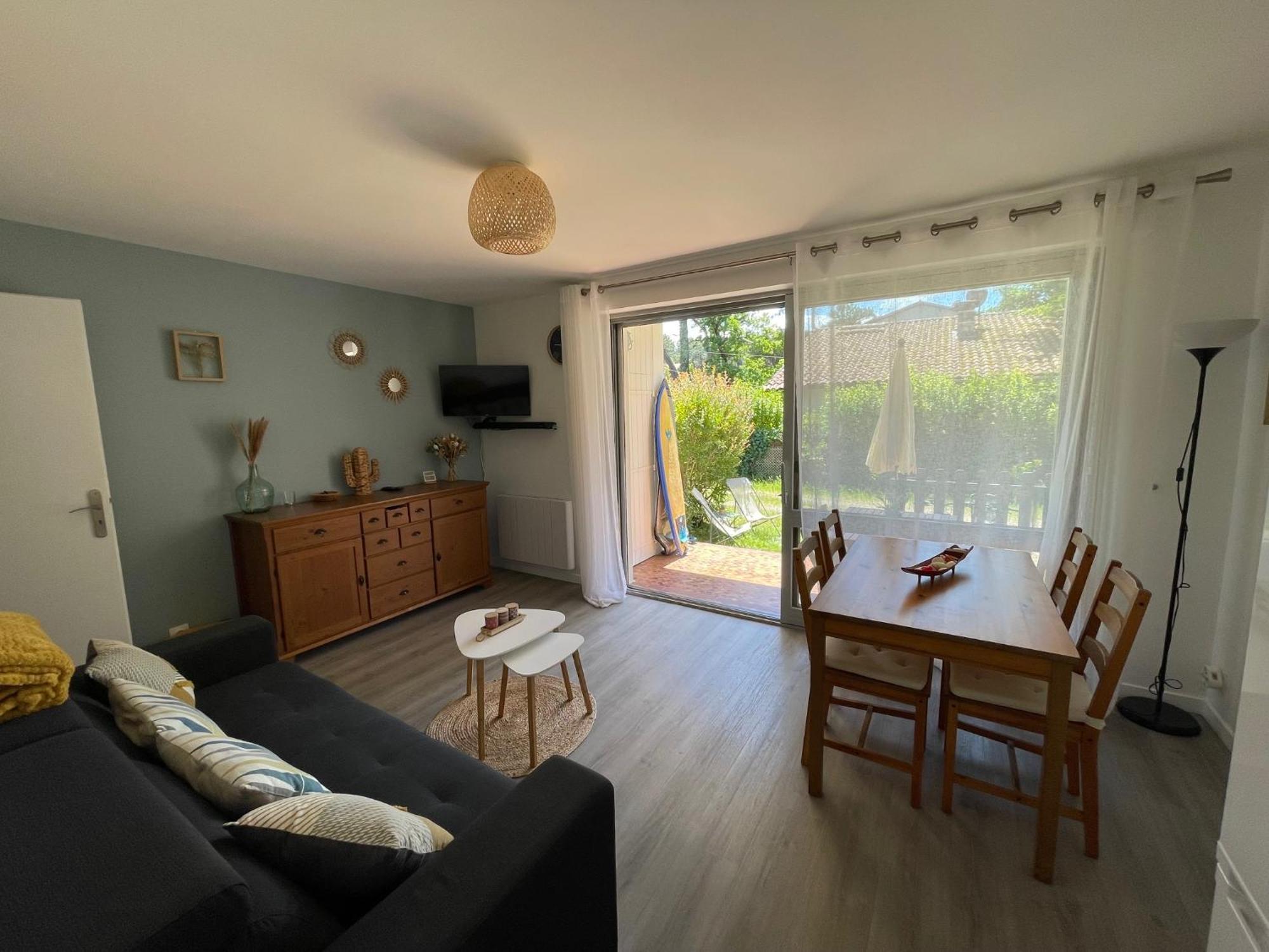 Appartement Avec Chambre, Terrasse Et Jardinet Proche Plage, Foret Pins, Piste Cyclable, Lac Mimizan-Plage Kültér fotó